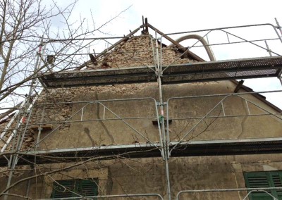 DB Créa Ravalement d'un mur en pierre Rambouillet 78