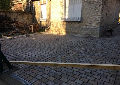 Pavage, dallage Rambouillet allée en pierres naturelles DB Créa